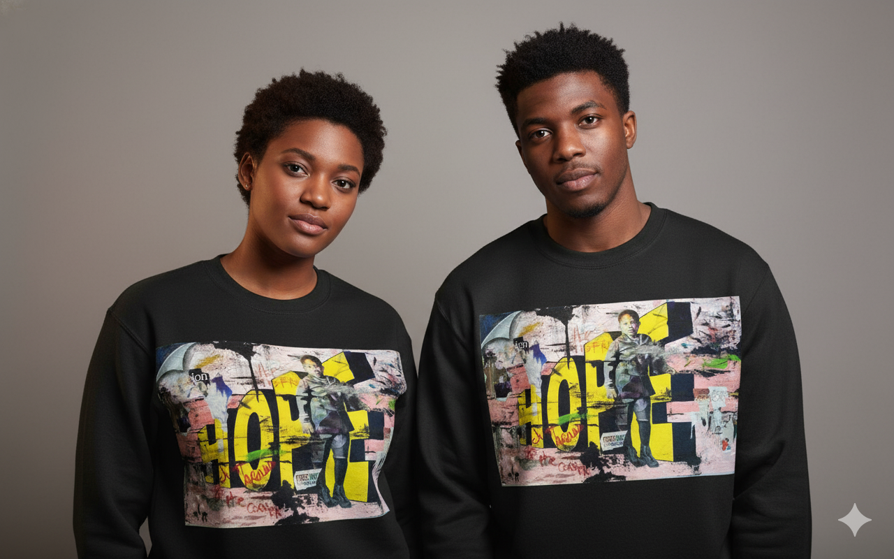 Long sleeve sweatshirt HOPE