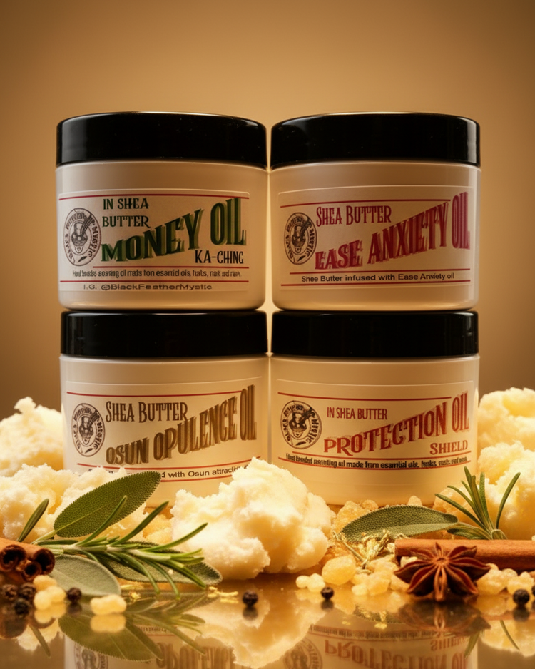 Shea Butter infused with anointing oils