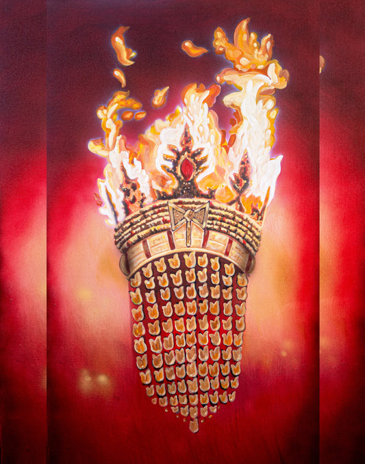 Crowned: Sango print