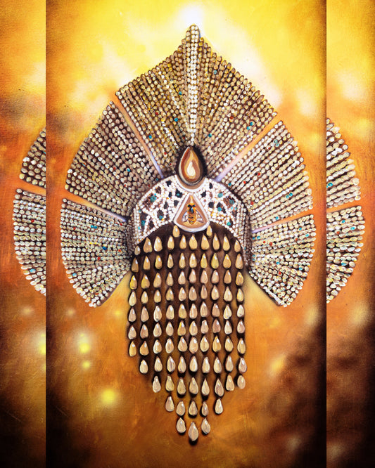 Crowned: Osun print